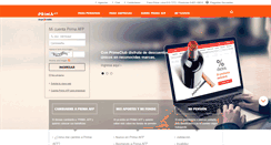 Desktop Screenshot of prima.com.pe