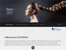 Tablet Screenshot of prima.fi